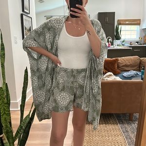 Lotus and Luna Kimono Set